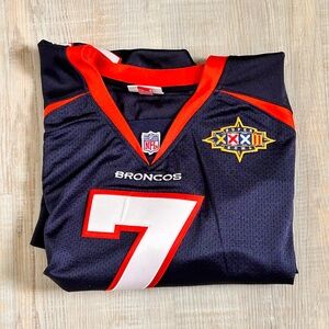 NFL Throwback Authentic Jersey John Elway #7 Super Bowl XXXII stitched 1997 4XL